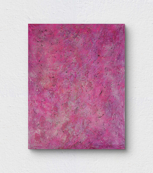 Pink Moon - Original Abstract Painting