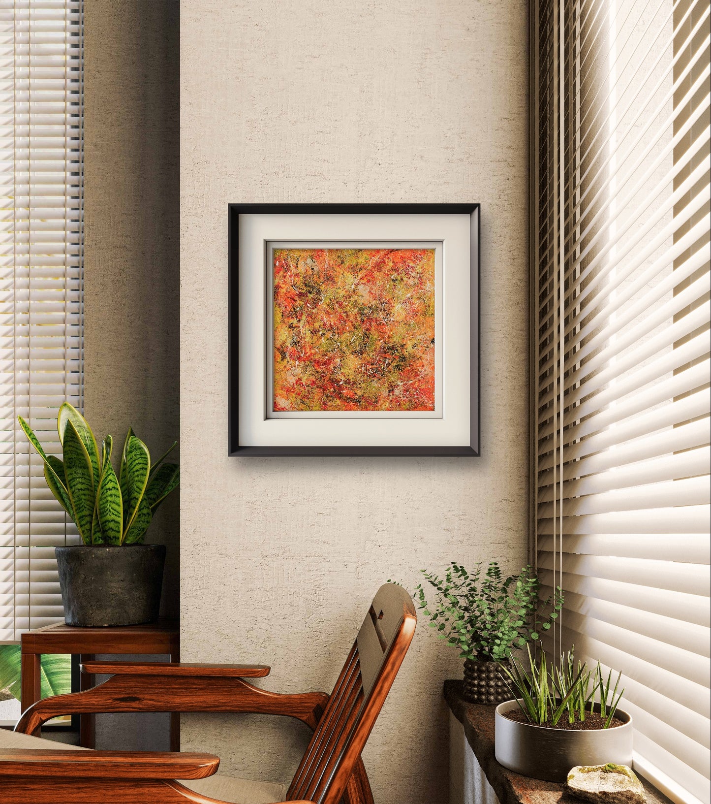 Golden - Original Abstract Painting