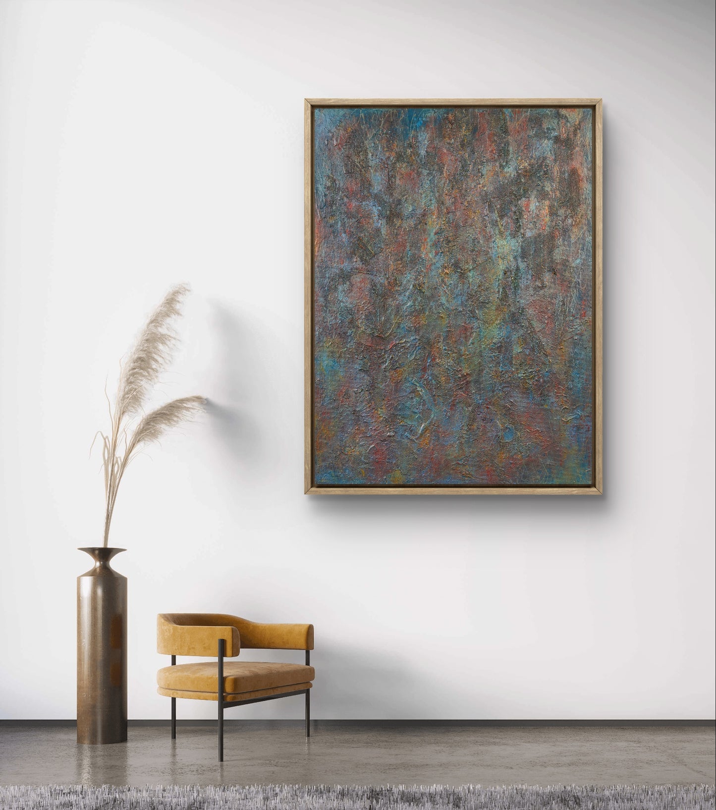 Metallic - Original Abstract Painting