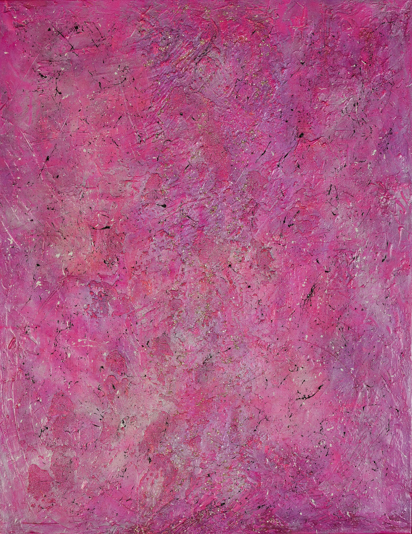 Pink Moon - Original Abstract Painting