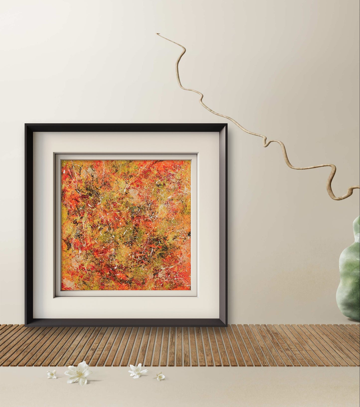 Golden - Original Abstract Painting