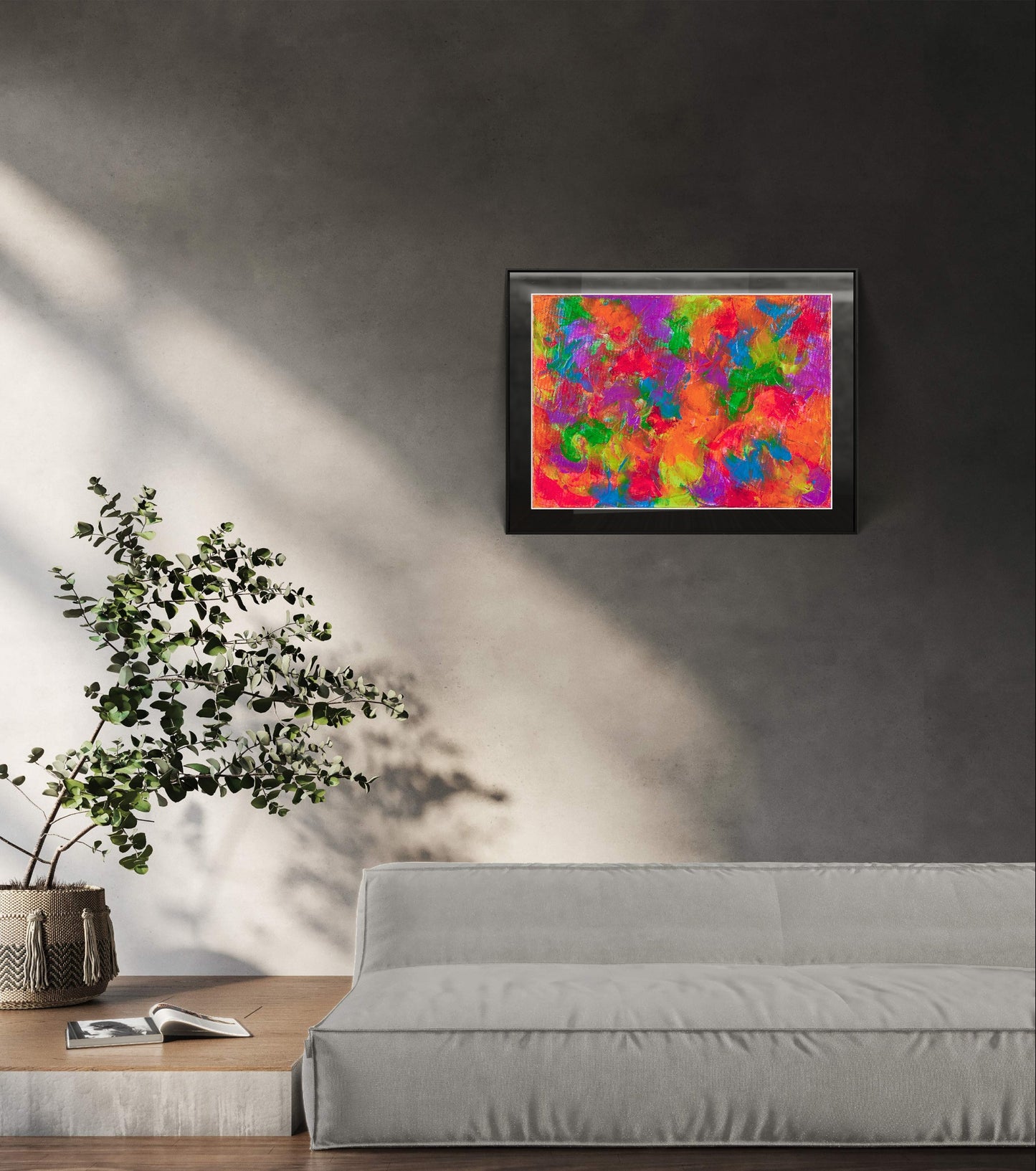 Glow in the dark - Original Abstract Painting