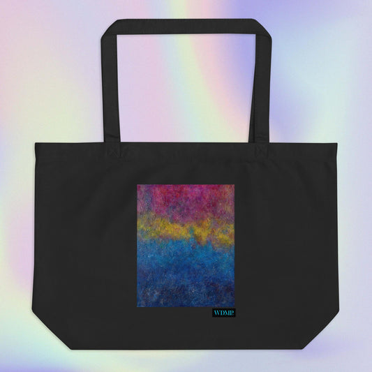 Large organic tote bag
