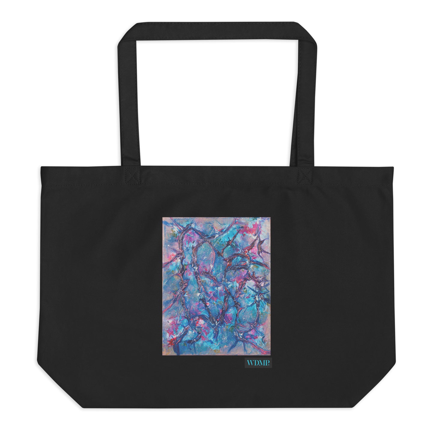 Large organic tote bag