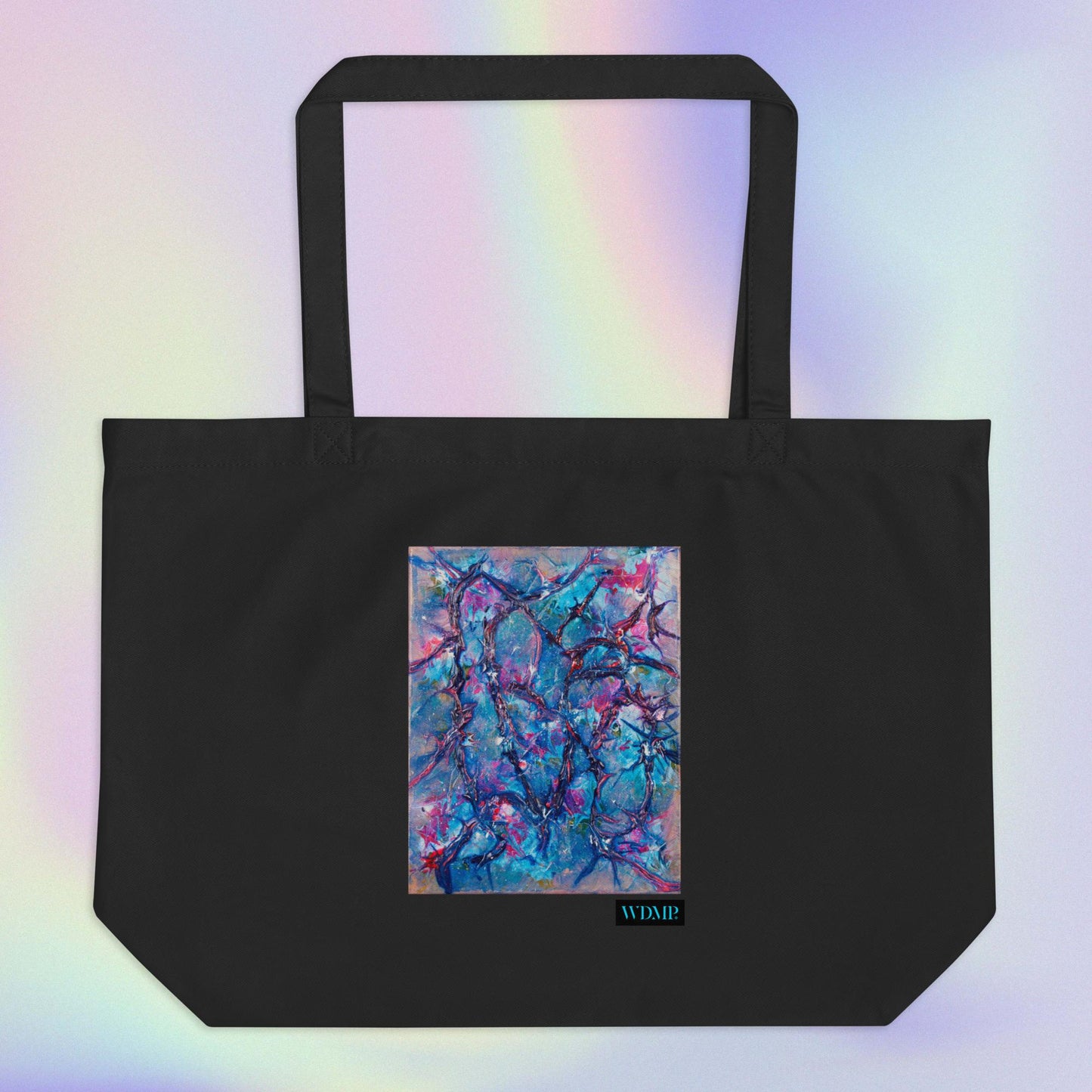 Large organic tote bag