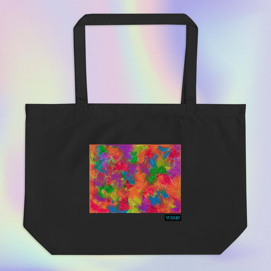 Large organic tote bag