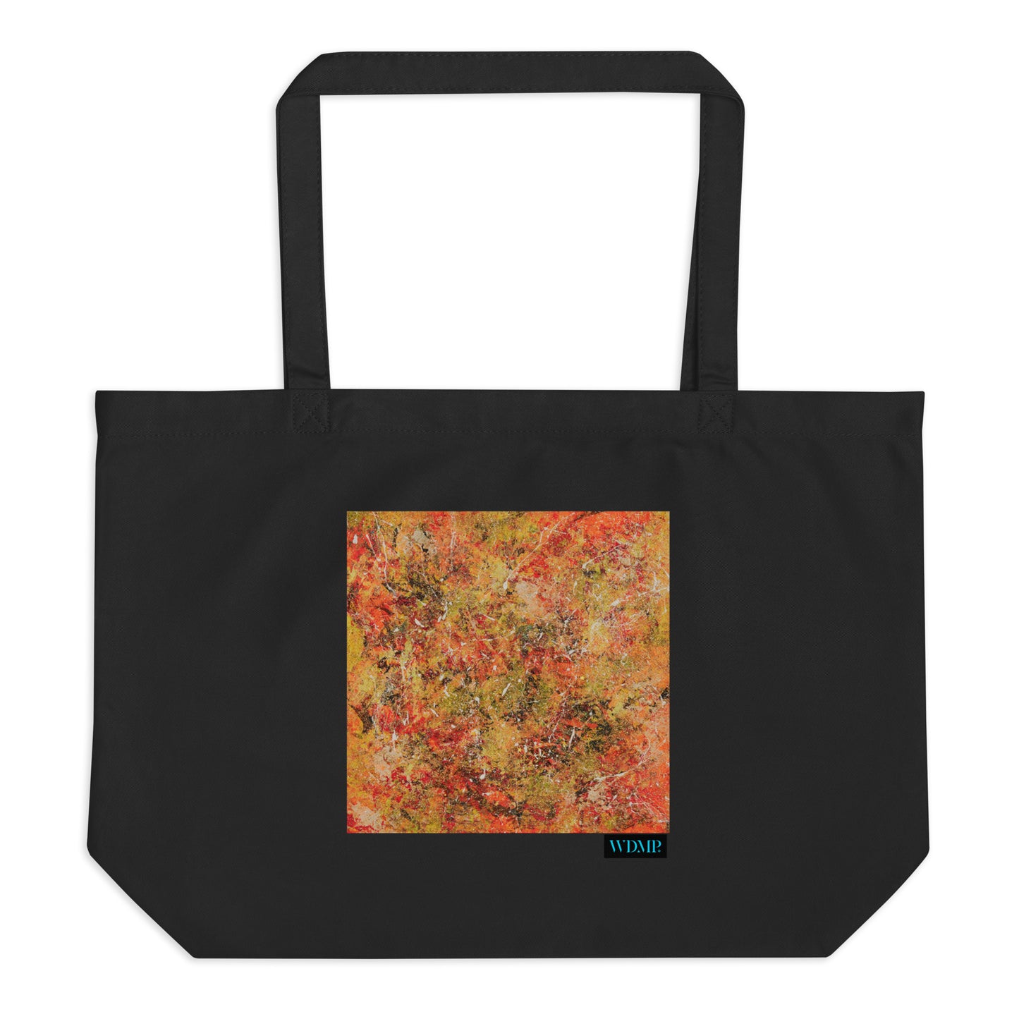 Large organic tote bag