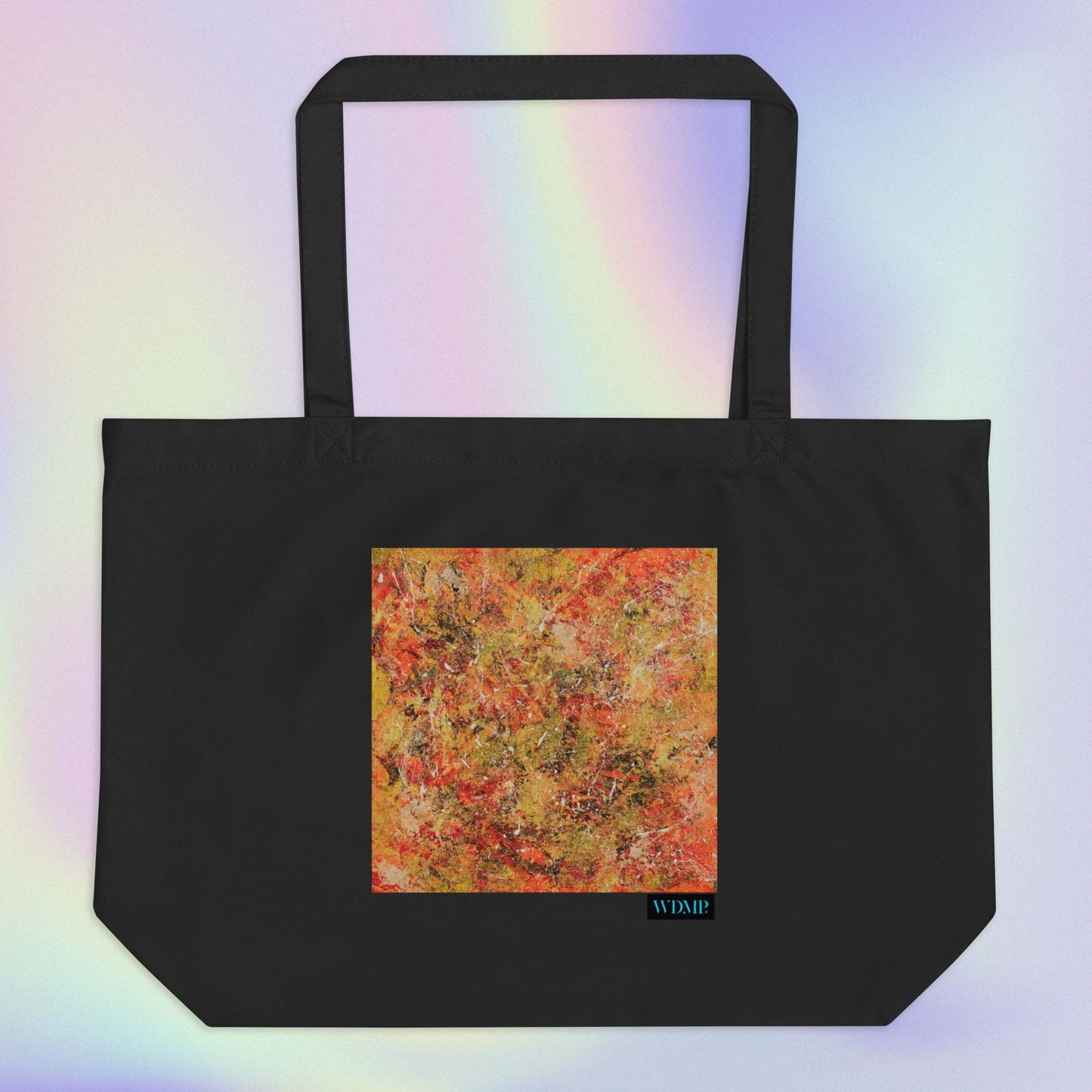Large organic tote bag