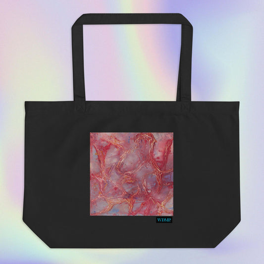 Large organic tote bag