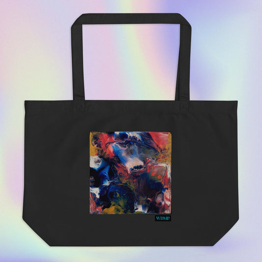 Large organic tote bag