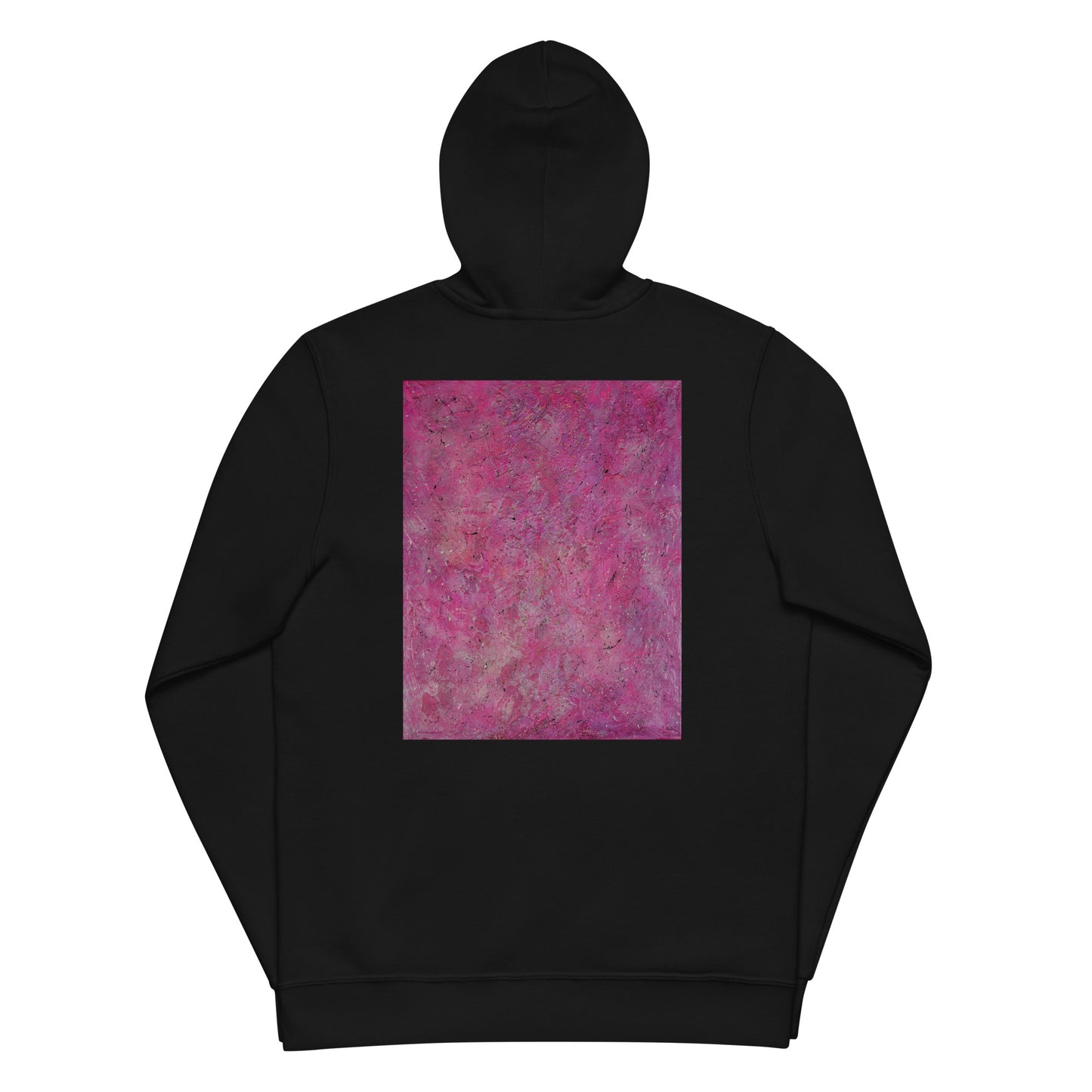 Unisex basic zip hoodie Pink